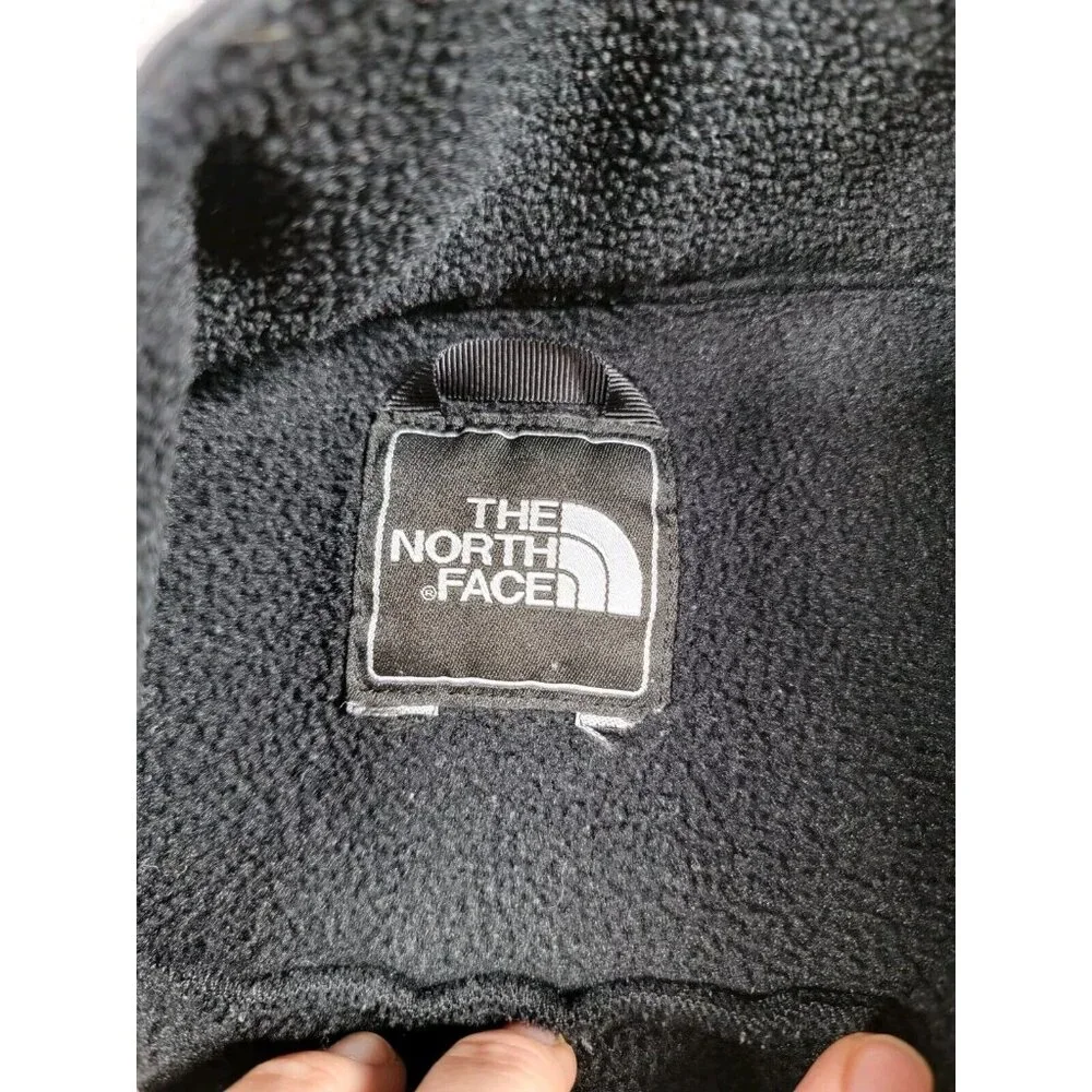 The North Face Jacket Girls XL Black Denali Fleece‎ Full Zip Zippered Pockets
